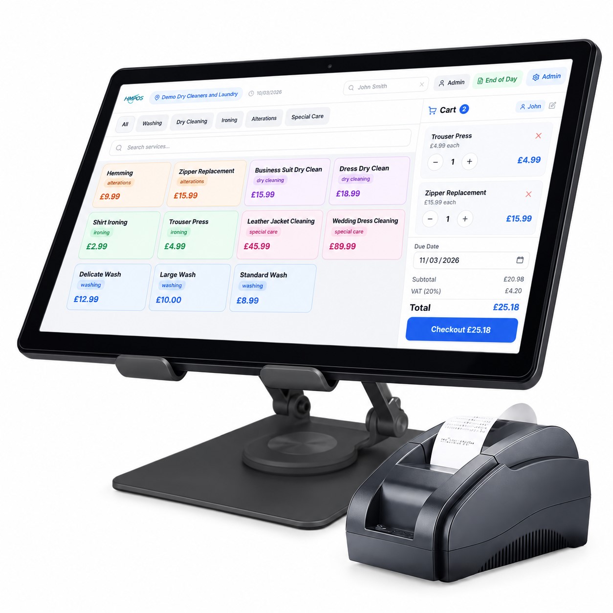 FREE POS Terminal & Printer